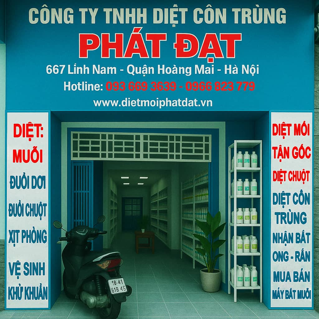 công tnhh Diệt côn trùng Mối Muỗi Tận Gốc Phát Đạt
