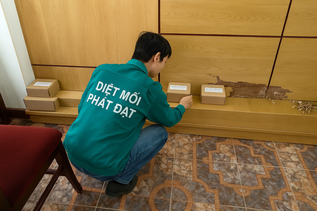 Quy trình diệt mối tận gốc chuyên nghiệp